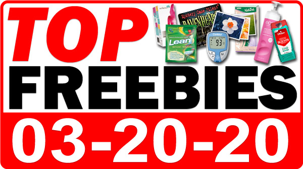 Top Freebies for March 20, 2020