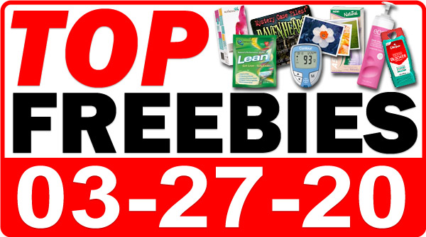 Top Freebies for March 27, 2020