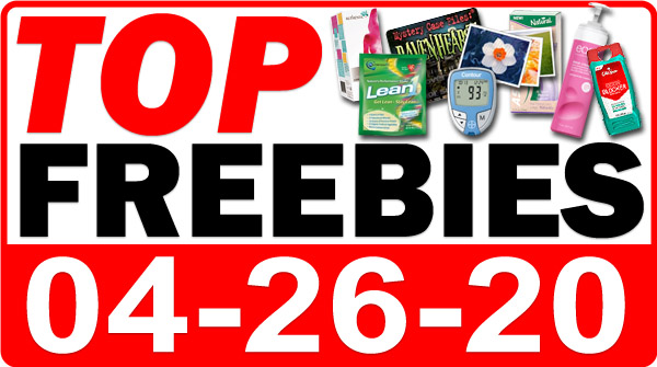 Top Freebies for April 26, 2020
