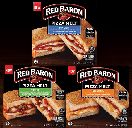 TRY IT FREE > Red Baron Pizza Melt! $4 Value Exp 9/30/20