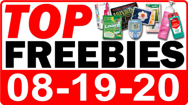 Top Freebies for August 19, 2020
