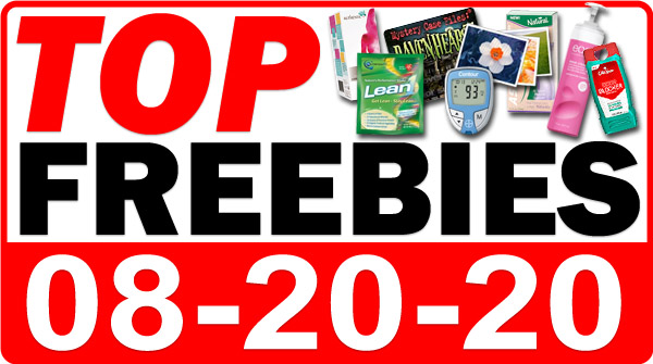 Top Freebies for August 20, 2020