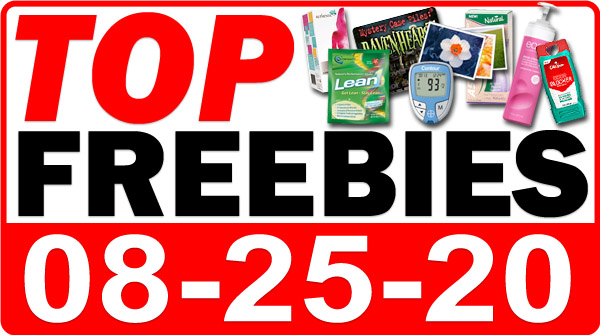 Top Freebies for August 25, 2020