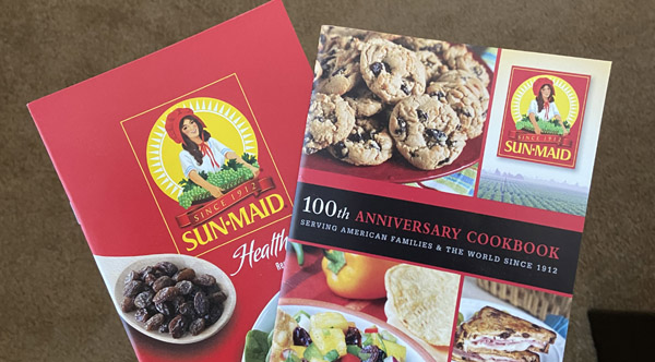 Choose a FREE Sun-Maid Raisin Recipe Cookbook