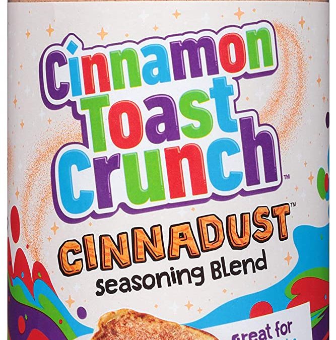 TWO FREE Cinnamon Toast Crunch Cinnadust Seasoning Blend