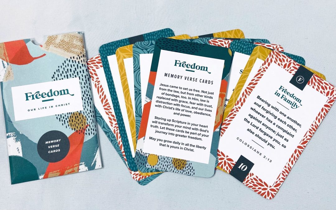 Request Your FREE Set >>> Freedom: Memory Verse Cards