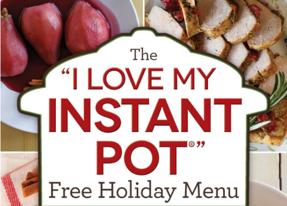 FREE Holiday Cookbook for Instant Pot