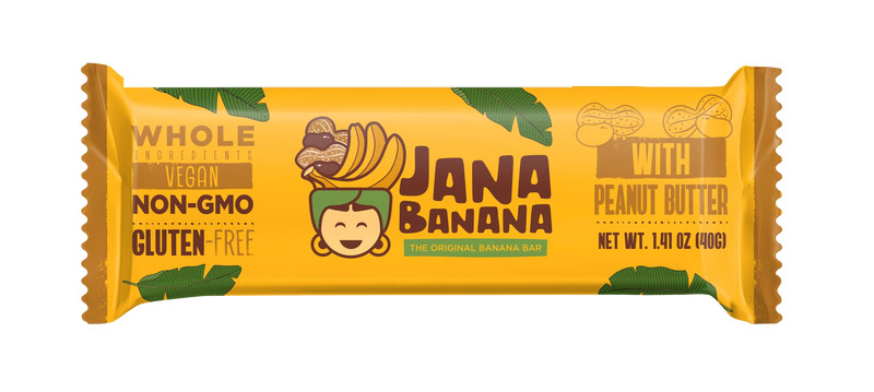 Try 100% Natural JanaBanana Snack Bars for FREE