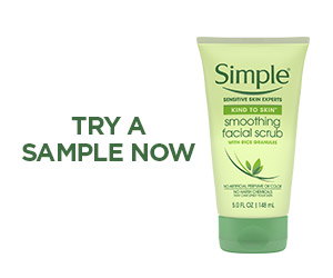 Snag a FREE Simple Smoothing Facial Scrub Sample