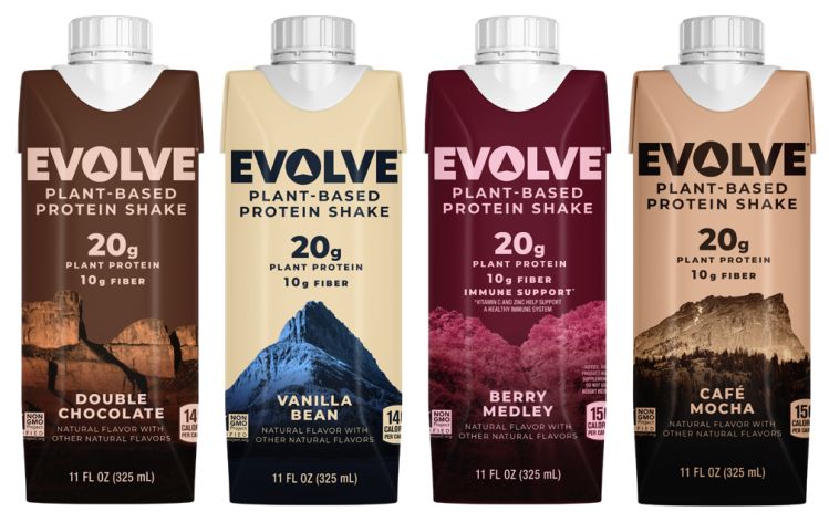 FREE Evolve Plant-Based Protein Shake 4-Pack – $7.84 Value