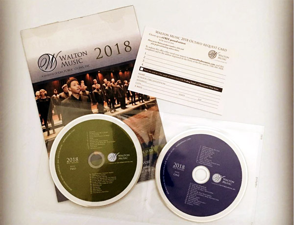 2 FREE Choral Music CDs from Walton Music