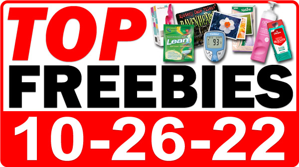 FREE Recipe Book + MORE Top Freebies for October 26, 2022