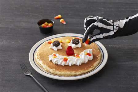 FREE Halloween Scary Face Pancakes @ IHOP