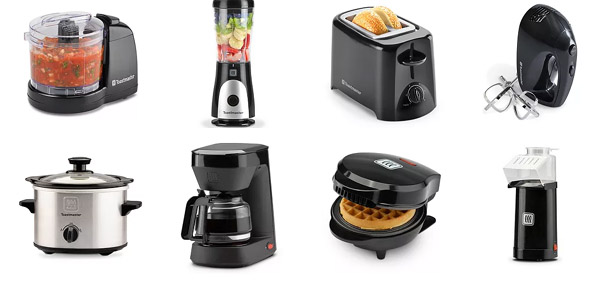THREE FREE Toastmaster Small Appliances!  Great to Give or Keep!