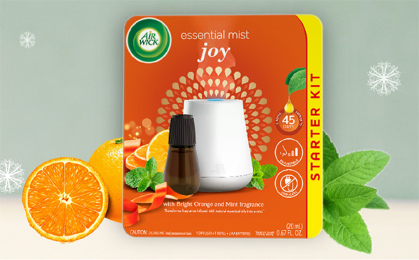 FREE Essential Mist Diffuser Starter Kit from Air Wick – $10.97 Value