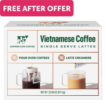 HOT >>>>> FREE AFTER REBATE Copper Cow Vietnamese Pour Over Latte Kit @ Costco – $19 Value