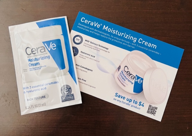 FREE SAMPLE – CeraVe Moisturizing Cream