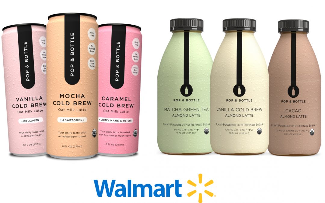 FREE Pop + Bottle Almond or Oat Milk Latte After Rebate at Walmart