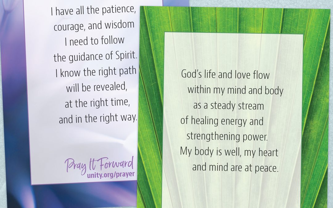 FREE Pray It Forward Prayer Cards
