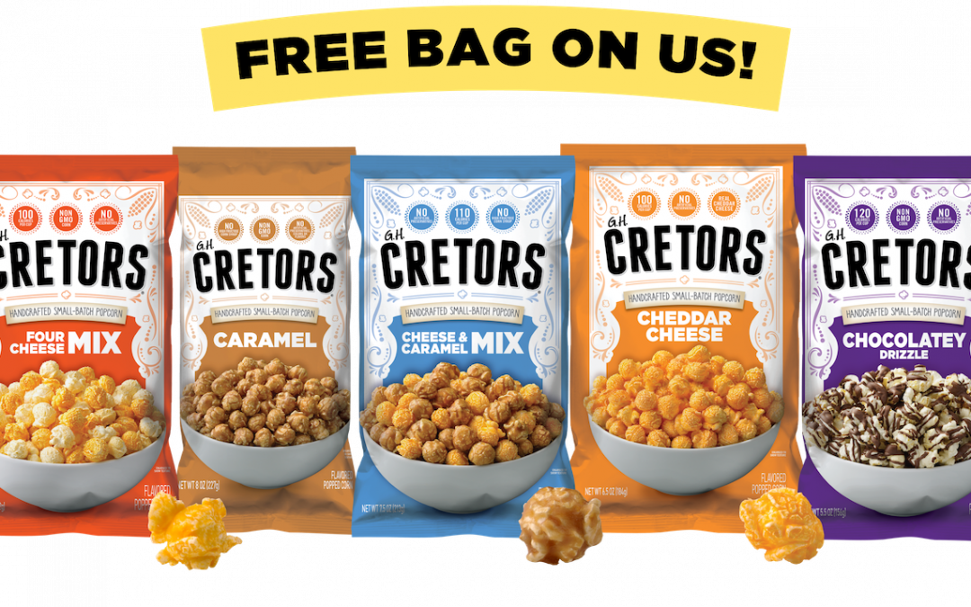 FREE Cretors Popcorn After Rebate