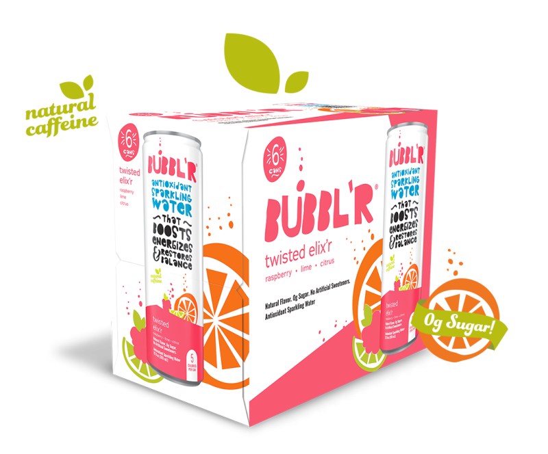FREE Bubbl’r Antioxidant Sparkling Water 6-Pack After Full Refund
