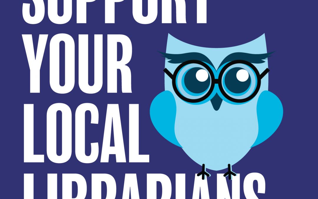 FREE “Support Your Local Librarians” Sticker from MoveOn