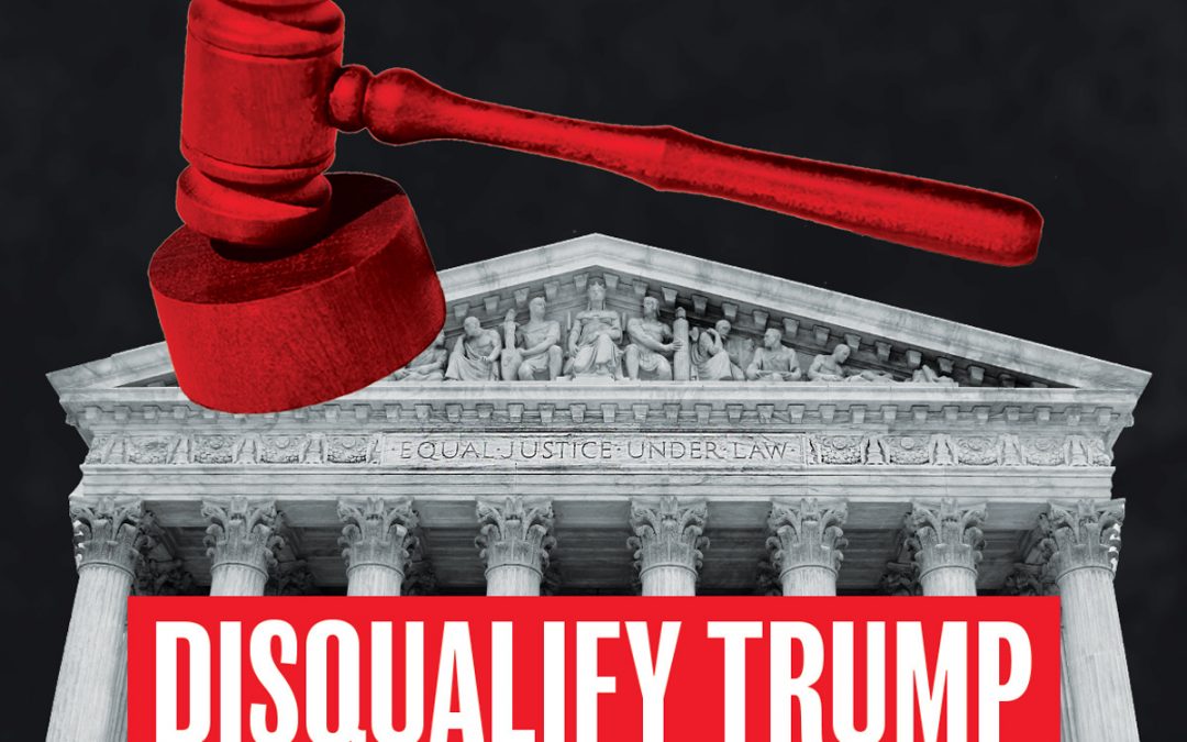 FREE Disqualify Trump Sticker
