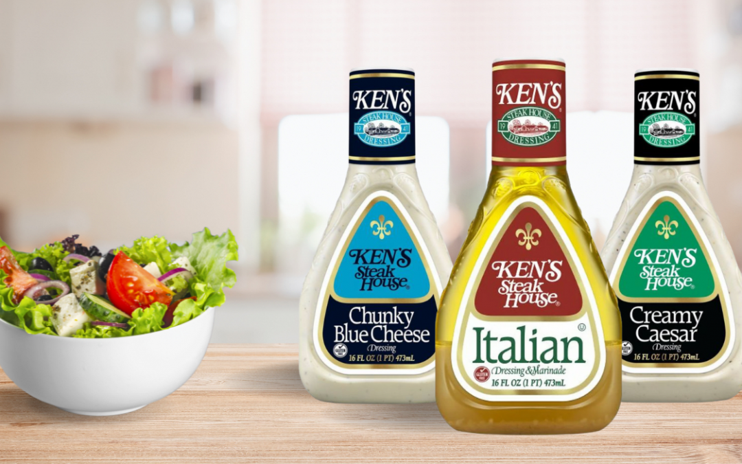 TWO FREE Bottles of Salad Dressing from Ken’s Dressings