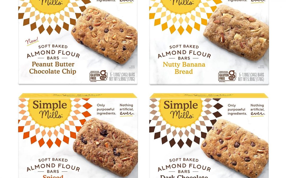 TWO FREE Simple Mills Soft Baked Bars After Cashback Rebate
