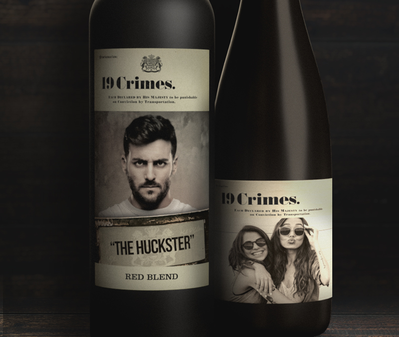 FREE Wine Swag from 19 Crimes + FOUR FREE Custom Personalized Wine Labels
