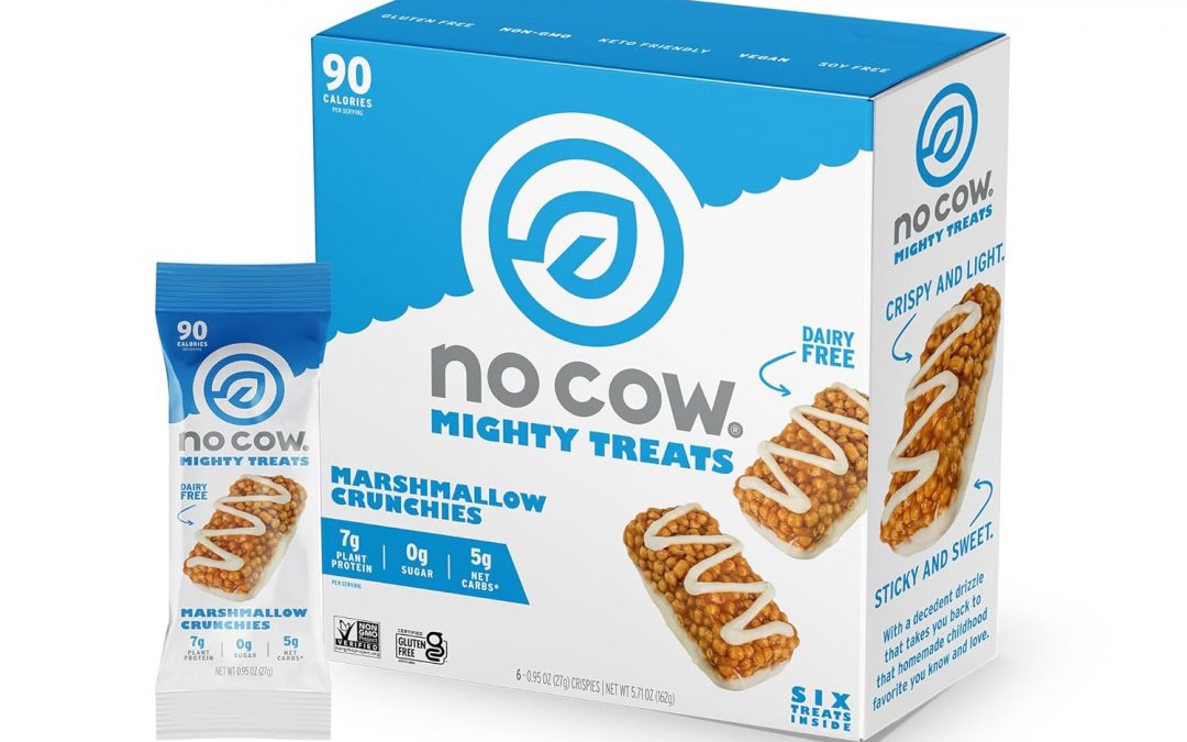 FREE no cow Mighty Treats Marshmallow Crunchies @ Kroger After Cashback