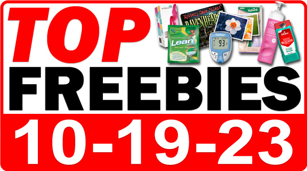 FREE CBD + MORE Top Freebies for October 19, 2023