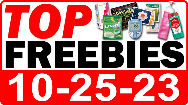 FREE Mask + MORE Top Freebies for October 25, 2023