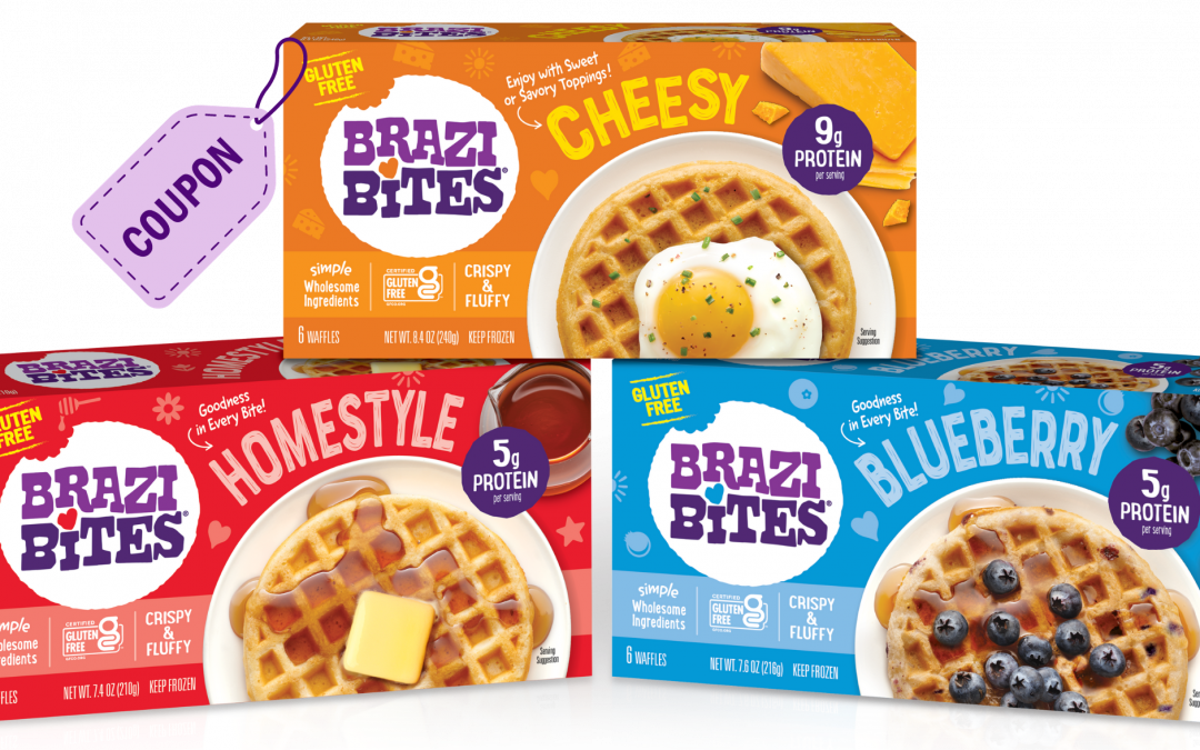 FREE Brazi Bites Gluten Free Waffles {COUPON}