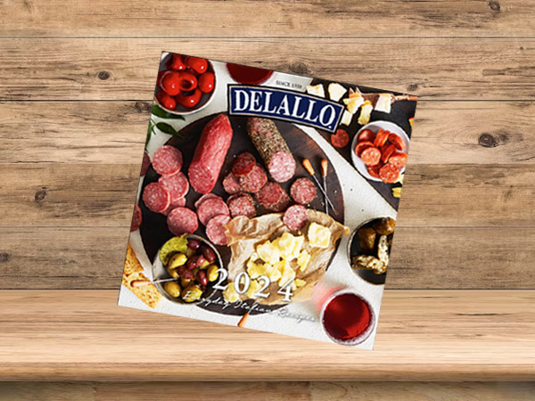 FREE 2024 Delallo Foods Calendar w/ Recipes