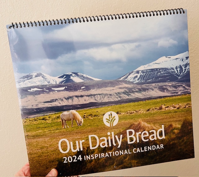 FREE Our Daily Bread 2024 Inspirational Wall Calendar