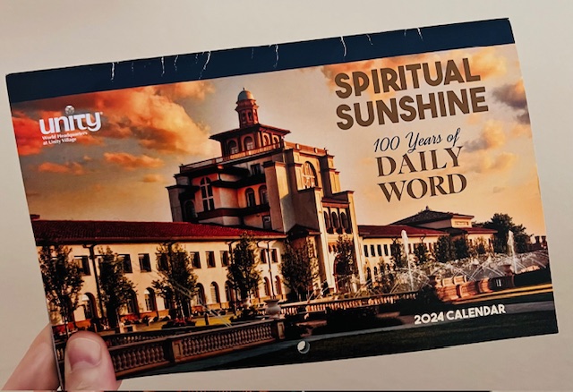 FREE 2024 Unity Spiritual Sunshine Calendar