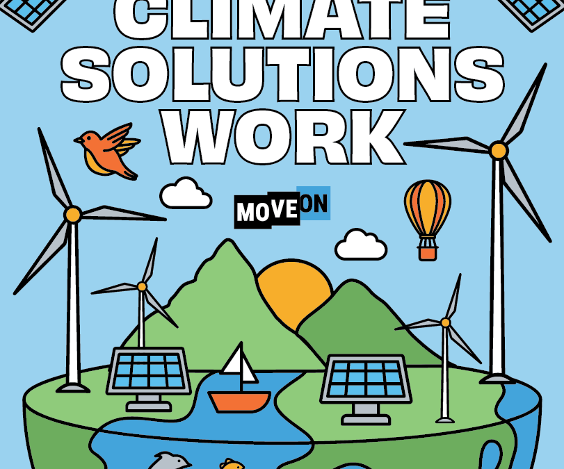 FREE Climate Solutions Work Sticker