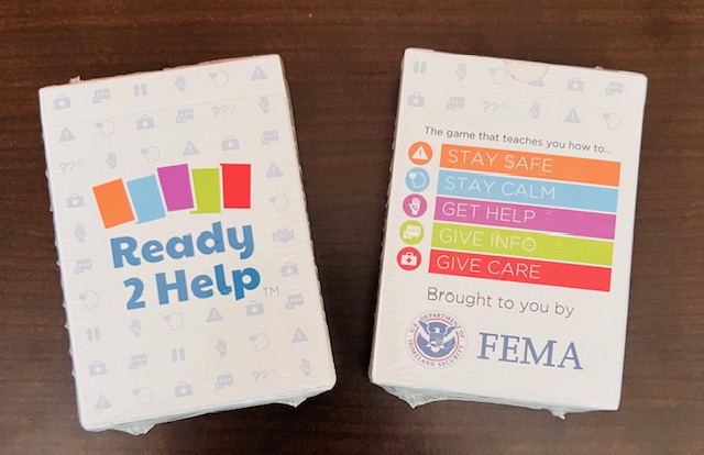 FREE FEMA Ready 2 Help Card Emergency Preparation Game