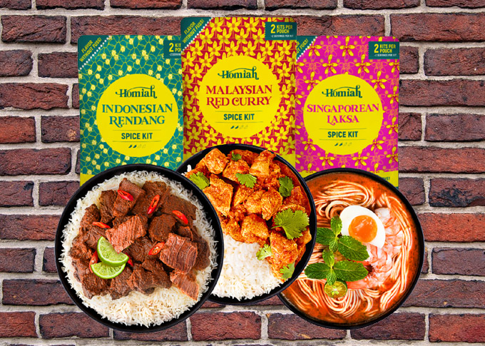 FREE AFTER REBATE – TWO Homiah Southeast Asian Spice Kits