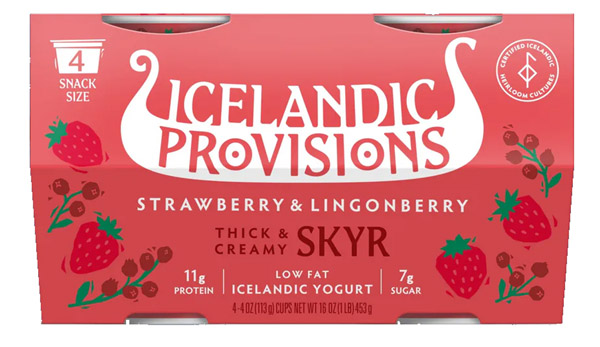FREE Icelandic Provisions Skyr Icelandic Yogurt 4-Pack After Rebate