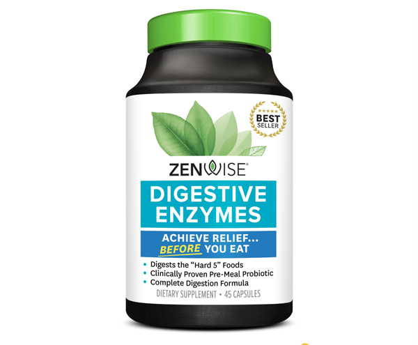 FREE Zenwise Digestive Enzymes After Rebate at Walmart – $15 Value