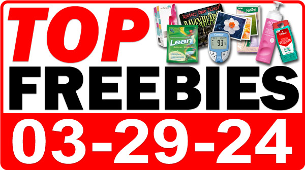 FREE Soap + MORE Top Freebies for March 29, 2024