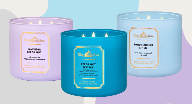 TWO FREE 3-Wick Bath & Body Works Candles!