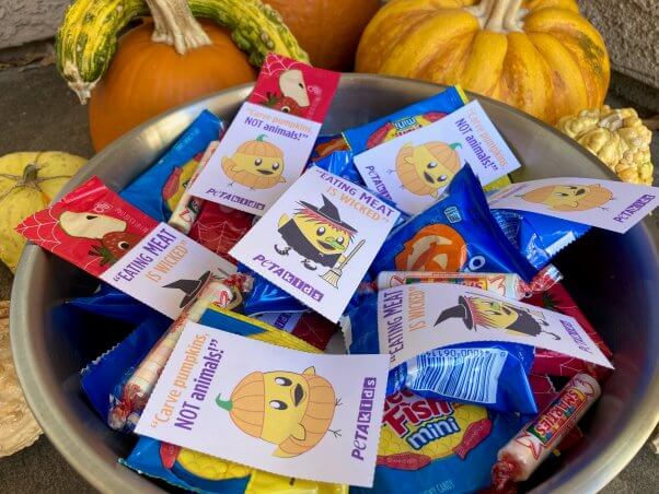 FREE Halloween Stickers from peta