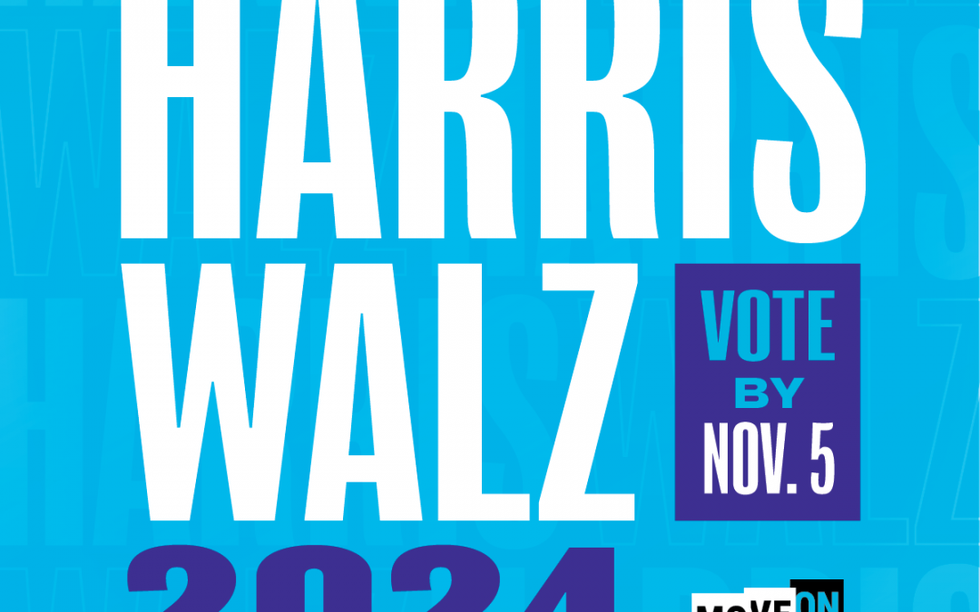 FREE Harris-Walz 2024 Democrat Sticker