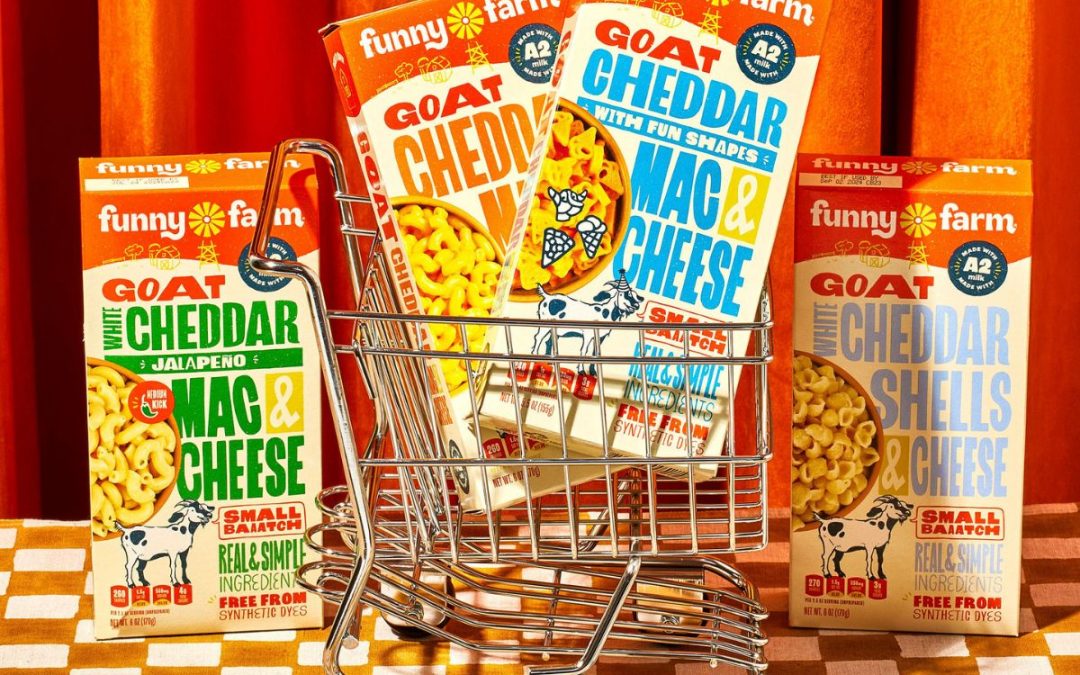 FREE Funny Farm Goat Cheddar Mac and Cheese at Whole Foods After Rebate