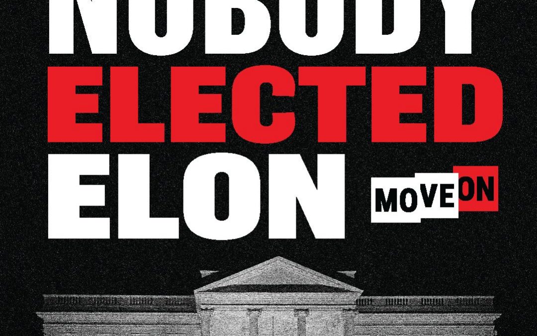 FREE Nobody Elected Elon Sticker
