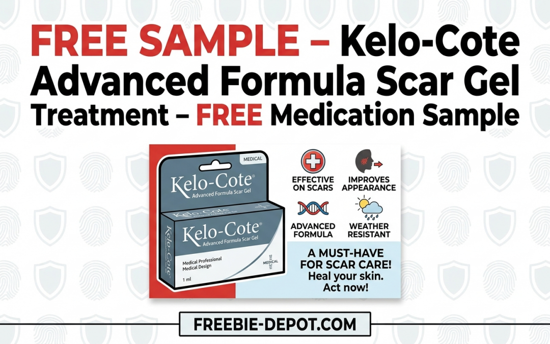 FREE SAMPLE – Kelo-Cote Advanced Formula Scar Gel Treatment – FREE Medication Sample