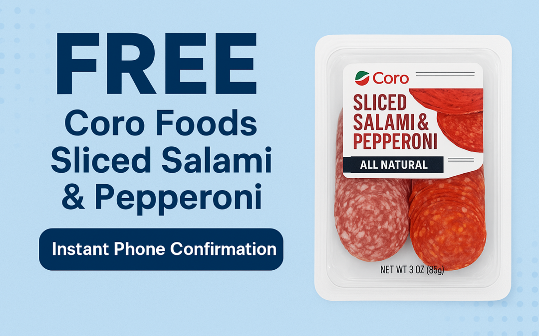 FREE Coro Foods Salami & Pepperoni (3 oz) – Limited Time Offer